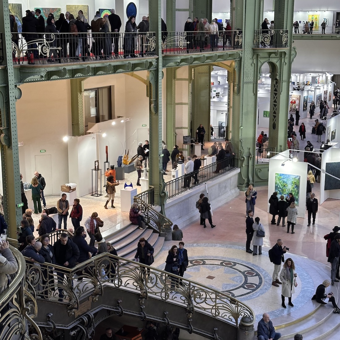 Art Capital 2025 - Grand Palais - vue aérienne